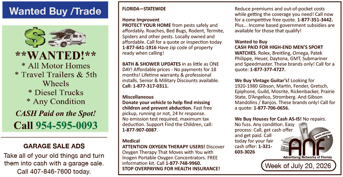 081326 Classified ads