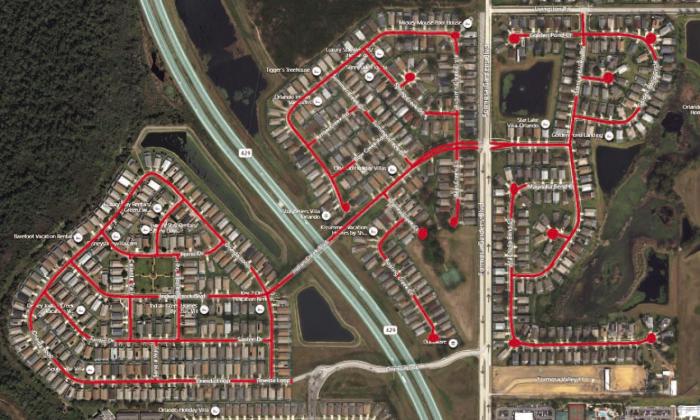 Roads in the western part of the county are tentatively scheduled for microresurfacing starting Monday. PHOTO/OSCEOLA COUNTY