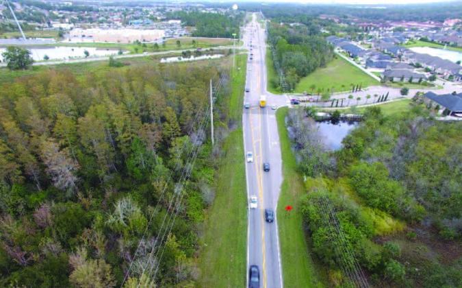 New lanes of the north Simpson Road bridge over Boggy Creek are in use, and two new lanes are coming close to fruition. PHOTO/OSCEOLA COUNTY