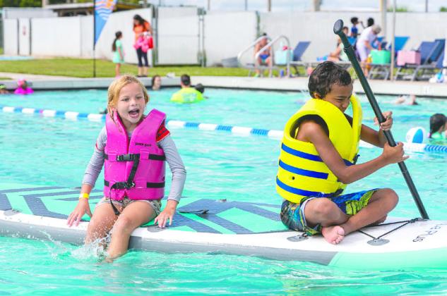 World's Largest Swim Lesson photos by Taylor McFee