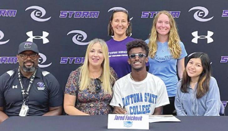 Jared Falchook, track – Daytona State College