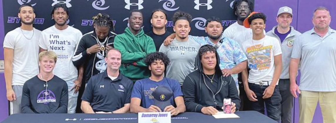 Damarray Jones, football – Warner University