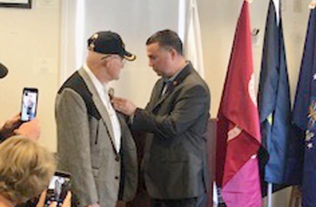 Purple Heart Presentation