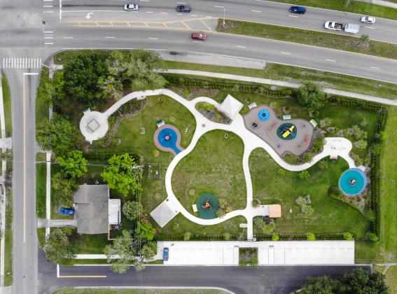 Ariel look of SENSES PARK.