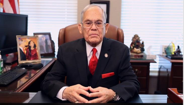 Osceola County Clerk Armando Ramirez on the Facebook video.