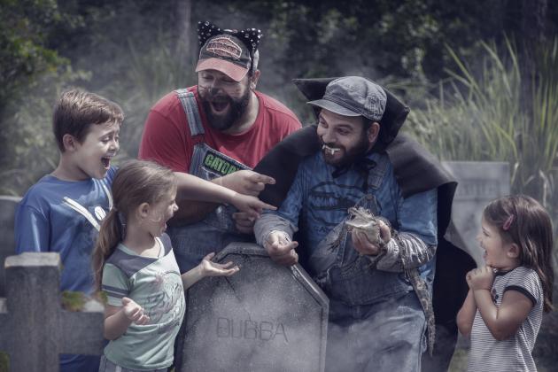 Bubba, Cooter and kids.