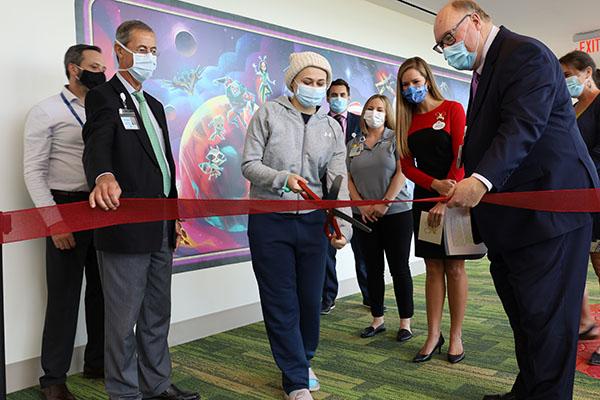 In 2019, Nemours announced a $1 million gift from Disney to help reimagine spaces to more personal and comforting experience for patients and their families.
