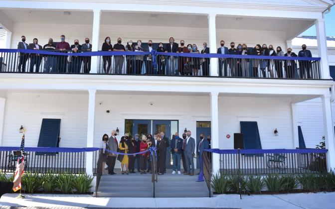 The new OSCAR building, which is approximately three times larger, is located on the same site as the original office that was constructed in 1985.