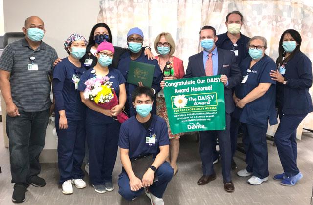 Local nurse honored
