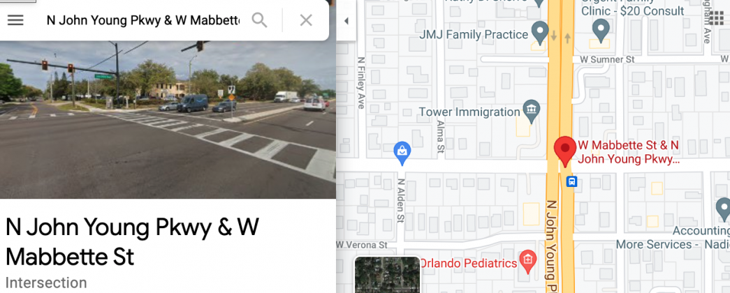 John Young Parkway/Mabbette Street