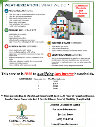 OSCEOLA COUNCIL ON AGING