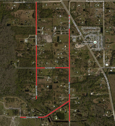 Streets around Fanny Bass Road and Canoe Creek Road will be resurfaced later this month. PHOTO/OSCEOLA COUNTY