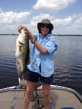 Kissimmee divorce attorney Nancy Smith loved fishing almost as much as she loved her community. SUBMITTED PHOTO