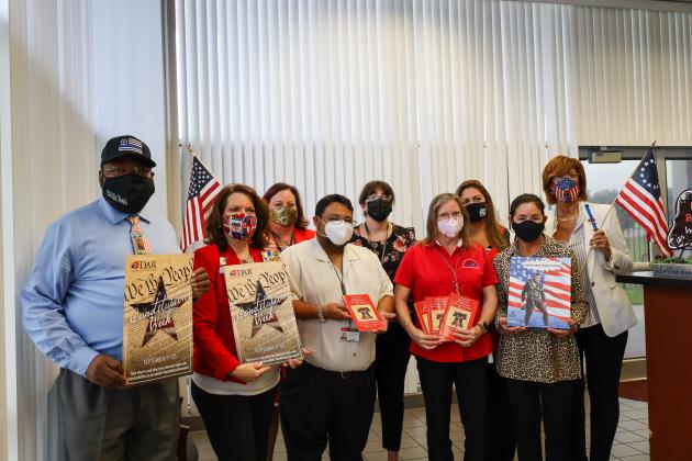 The Joshua Stevens chapter of the Daughters of the American Revolution of St. Cloud, donated 5,475 Constitution Week Booklets to every fifth grader in Osceola County.