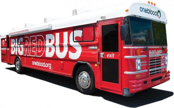 OneBlood will hold blood drives in the Celebration area over the next week.