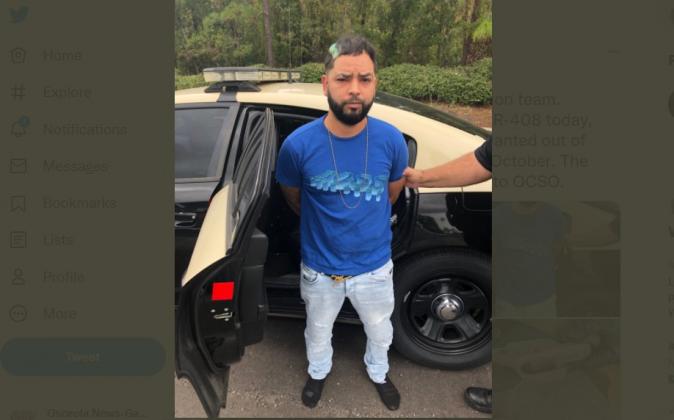 Daniel Alfredo Cruz, 38, was arrested on State Road 408 after troopers confirmed he had an active warrant for murder. PHOTO/FHP