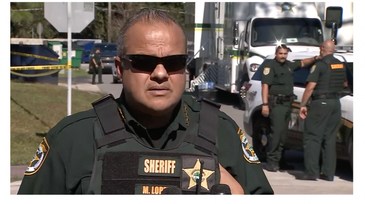 Sheriff Marcos Lopez said the department is investigating the presence of three bodies.