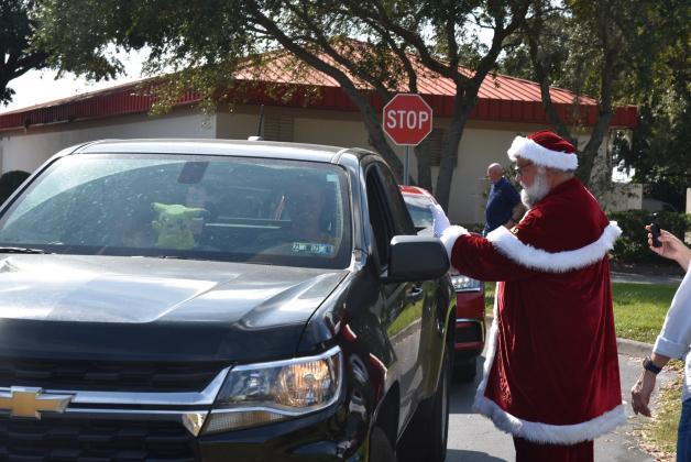 Florida Santa made an appearance!