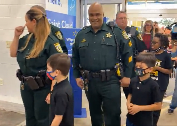 The Osceola County Sheriff’s Office participated in the locally time-honored tradition of Shop With a Cop on Dec. 1 at the St. Cloud Wal-Mart.