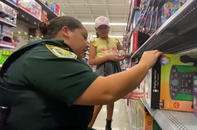 The Osceola County Sheriff’s Office participated in the locally time-honored tradition of Shop With a Cop on Dec. 1 at the St. Cloud Wal-Mart.