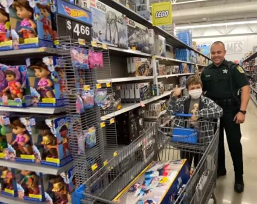 The Osceola County Sheriff’s Office participated in the locally time-honored tradition of Shop With a Cop on Dec. 1 at the St. Cloud Wal-Mart.