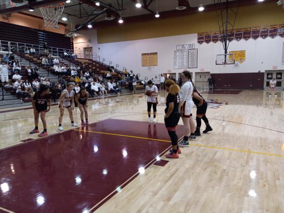 Danigzy Mantilla shoots for a pair of her game-high 23 points late in the fourth quarter from the free throw line in the Bulldogs' 60-55 win over Gateway. PHOTO/J. DANIEL PEARSON
