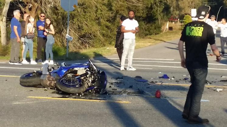 A 27-year-old Kissimmee motorcyclist was killed Saturday afternoon on Orange Blossom Trail at Jackson Street. COURTESY PHOTO/DAVID CUMBO