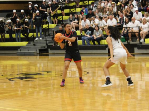 Soleil DeJesus sets up the offense against Bishop Moore in Friday's regional final. PHOTO/KEN JACKSON