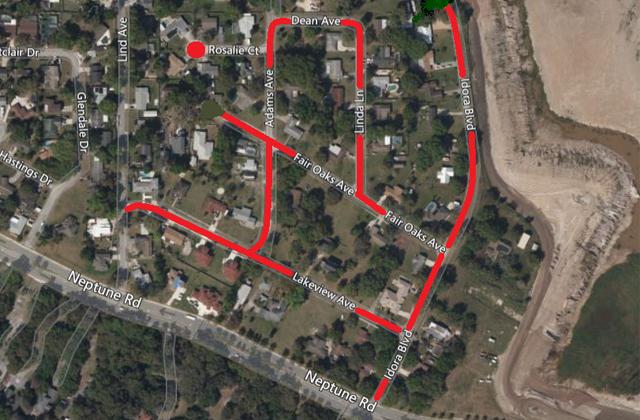 Osceola County will be repaving roads in several neighborhoods along Neptune Road. GRAPHIC/OSCEOLA COUNTY