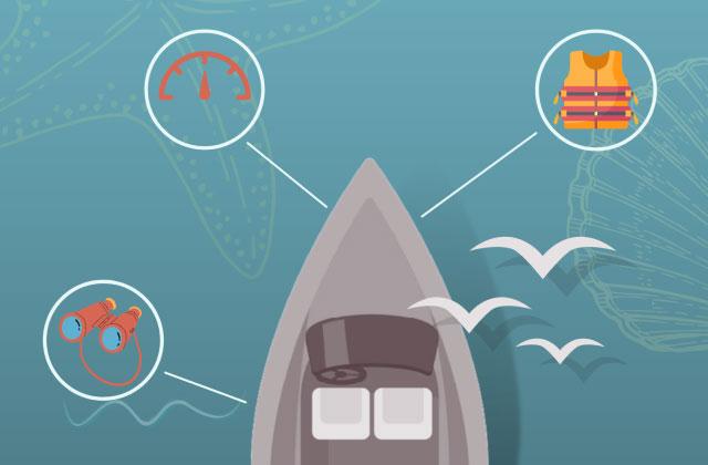 The Florida Fish and Wildlife Conservation Commission (FWC) wants boaters to “Spring Aboard” and get educated prior to the kick-off of the boating season. GRAPHIC/FWC