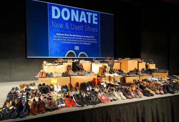 On Tuesday, Goodwill Industries of Central Florida invites the community to celebrate “Shoe the World Day” by donating shoes to benefit neighbors across Central Florida. PHOTO/TWOTEN FOOTWEAR FOUNDATION