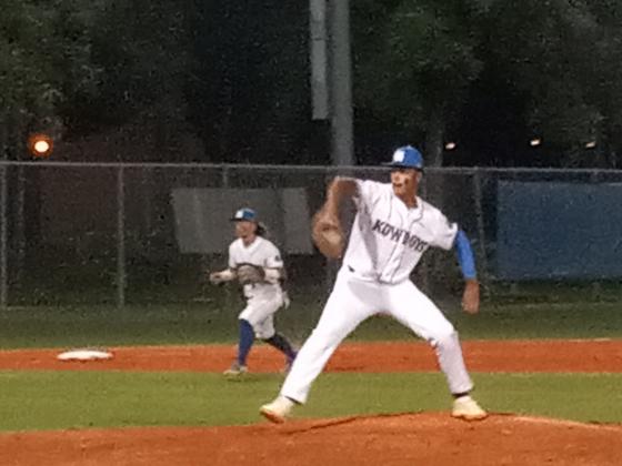 Danny Ramirez allowed just two hits o lead Osceola to a 7-1 win over Harmony in the OBC Championship Game Friday. PHOTO/DAN PEARSON