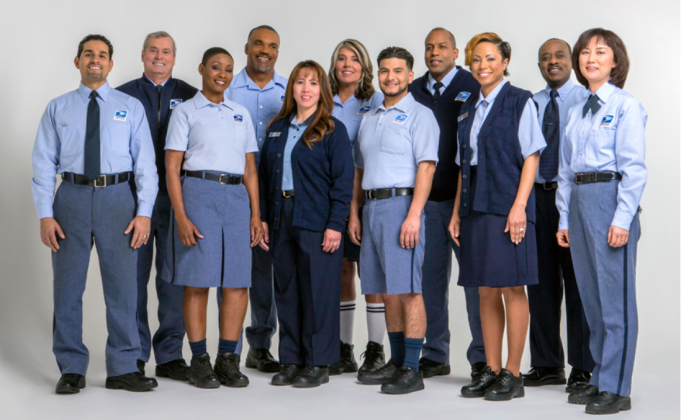 Even during the darkest days of the pandemic, mail carriers showed up to keep everything moving. PHOTO/USPS