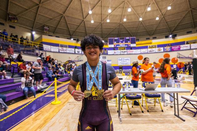 St. Cloud's Julian Sykes is the 2022 Florida Dairy Farmers “Mr. Weightlifter”. He's the third Bulldog to win the award.
