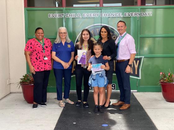 Best in Show K-2 Amnerys Ramos Torres 2nd grade from KOA Elementary