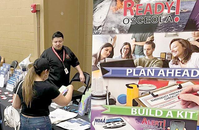 PHOTO/OSCEOLA EOC Osceola County’s Emergency Management division held a hurricane expo May 28 to get residents in the mindset of preparing for the upcoming storm season.