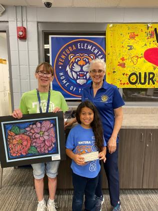 People's Choice Award Winner Genesis Rosado, Ventura Elementary, 2nd Grade