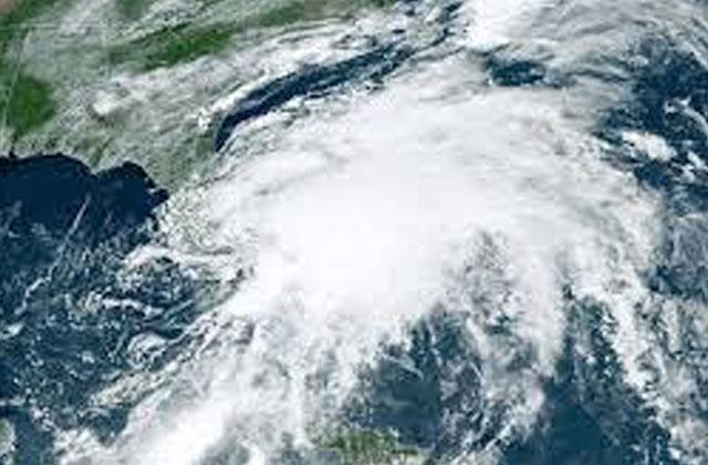 PHOTO/ACCUWEATHER Despite not being a named storm over Florida, the disturbance that became Tropical Storm Alex dropped heavy rain, up to 11 inches, over South and Southwest Florida.