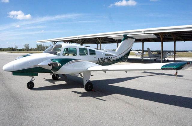 One of Sunstate’s multi-engine aircraft used for commercial pilot training. PHOTO/SUNSTATE AVIATION