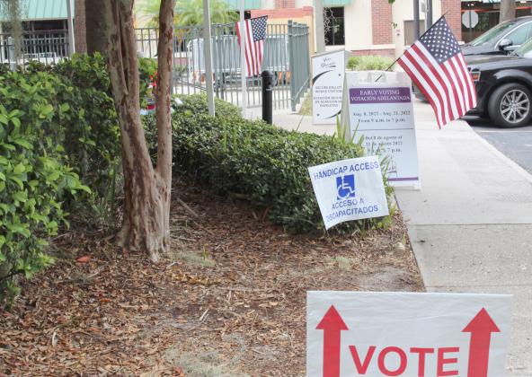 Early voting in Osceola County was lively when polls opened Aug. 8, but Supervisor of Elections Mary Jane Arrington said the rest of early voting was slow. FILE PHOTO