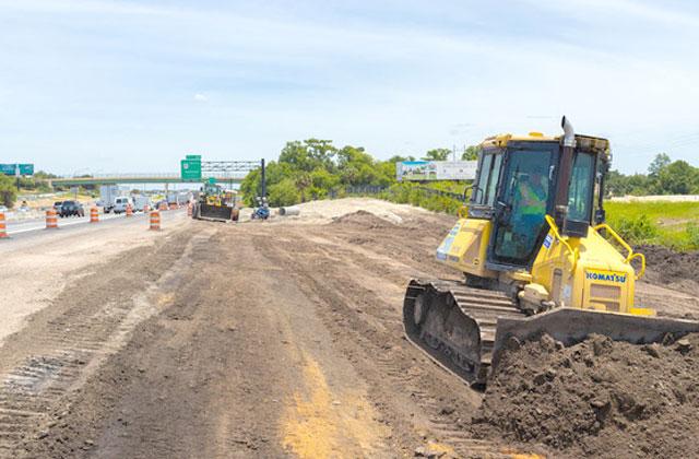 The Florida Department of Transportation continues projects to improve the flow of traffic on I-4 through Osceola County. PHOTO/FDOT