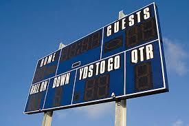 Scores from Friday; matchups for next week