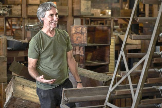 The History Channel show American Pickers looking for leads and to explore hidden treasure.