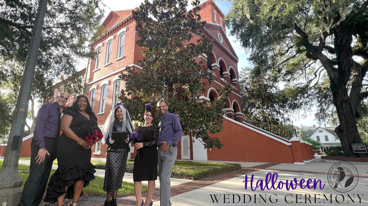 If you are planning upcoming nuptials and have a flair for the dramatic — and macabre — how about Halloween? The Osceola County Clerk's Office will play along. PHOTO/CLERK'S OFFICE