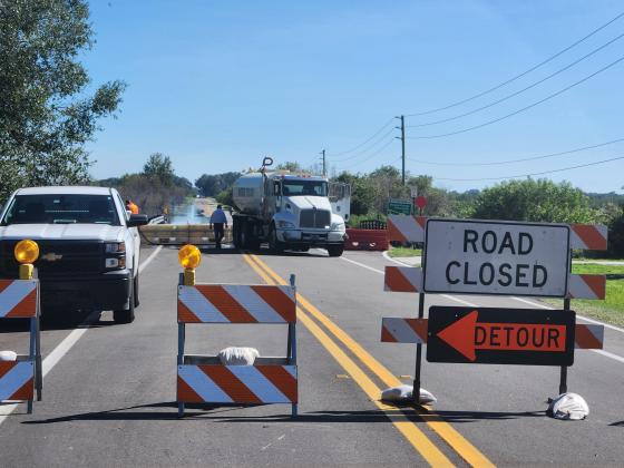 Kings Highway is listed on the county's website of closed and flood-affected roads. PHOTO/KEN JACKSON