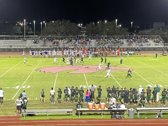 Harmony got a leg up in the District 4S-11 standings with a 38-13 win over Viera.