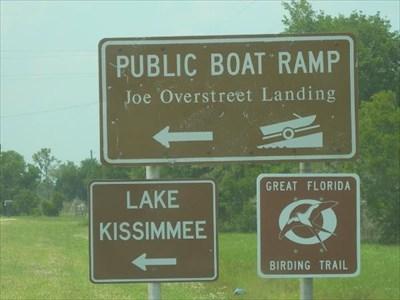 The Joe Overstreet county boat ramp is one of seven to re-open Friday. PHOTO/WAYMARKING.COM