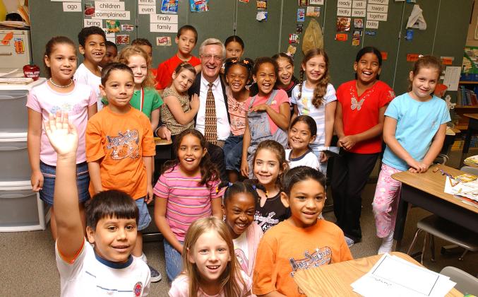 Ken Smith, a longtime educator and president of the county’s Education Foundation, passed away Saturday at age 79. PHOTO/EDUCATION FOUNDATION OSCEOLA