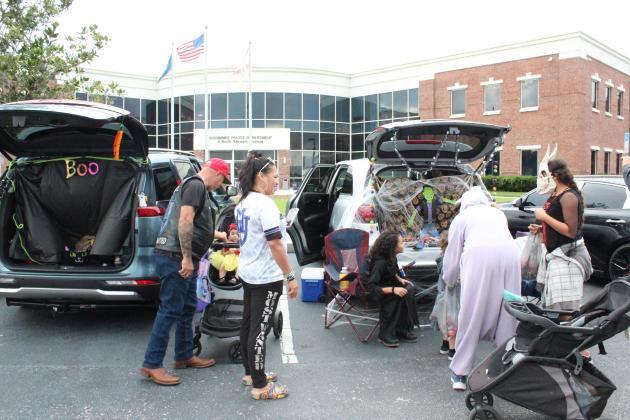 The Kissimmee Police Department got in the spirit of Boo! on Broadway with its Trunk-or-Treat.