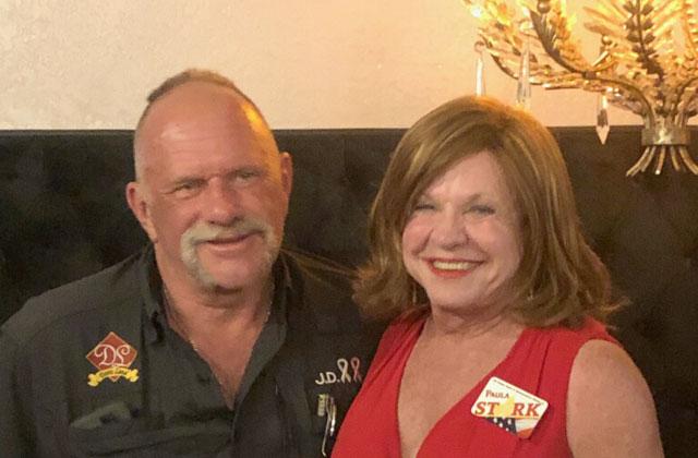 Paula Stark (right) will represent St. Cloud and Osceola County in the State Legislature after winning the District 47 race Tuesday. PHOTO/TONI ROWAN